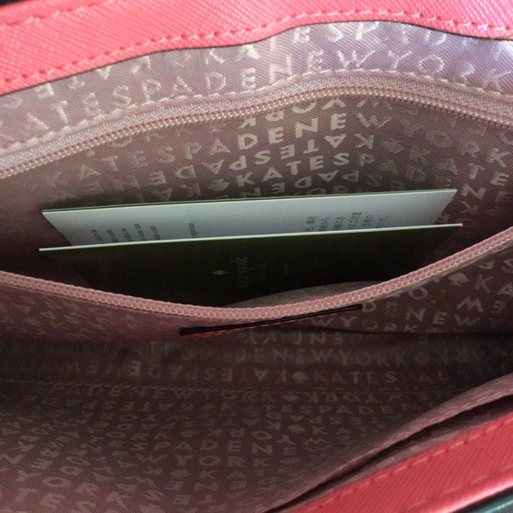 KATE SPADE LAUREL WAY GREER CROSSBODY BAG IN GUAVA PINK NWOT - Picture 8 of 14